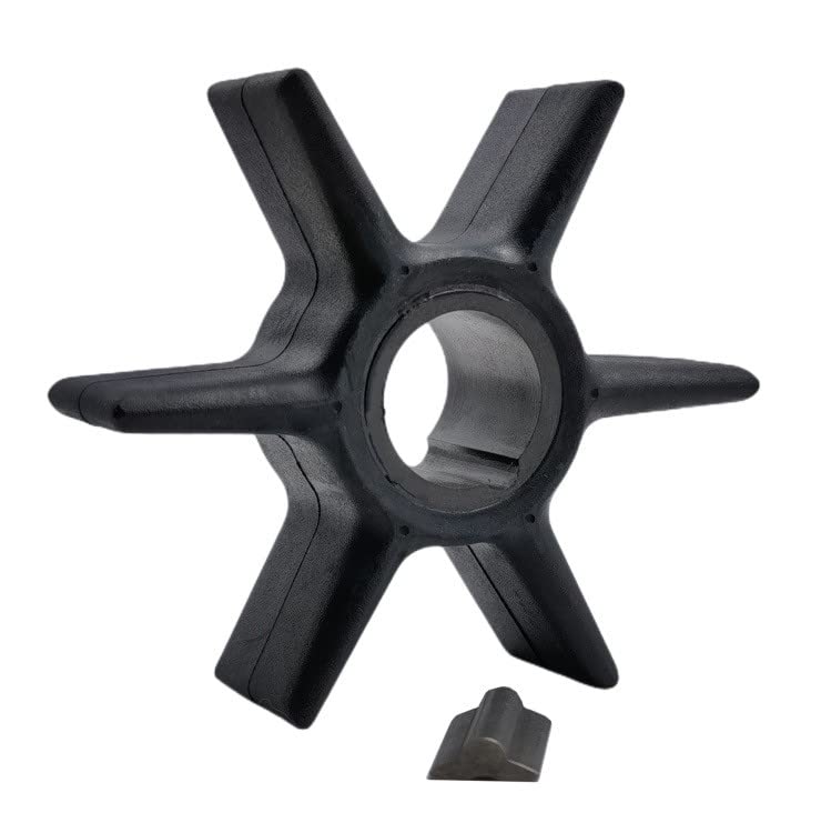 UANOFCN close-up of impeller blades showing durable rubber design