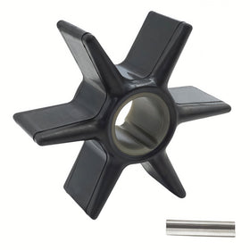 UANOFCN impeller kit being installed in an outboard lower unit demonstrating correct assembly steps