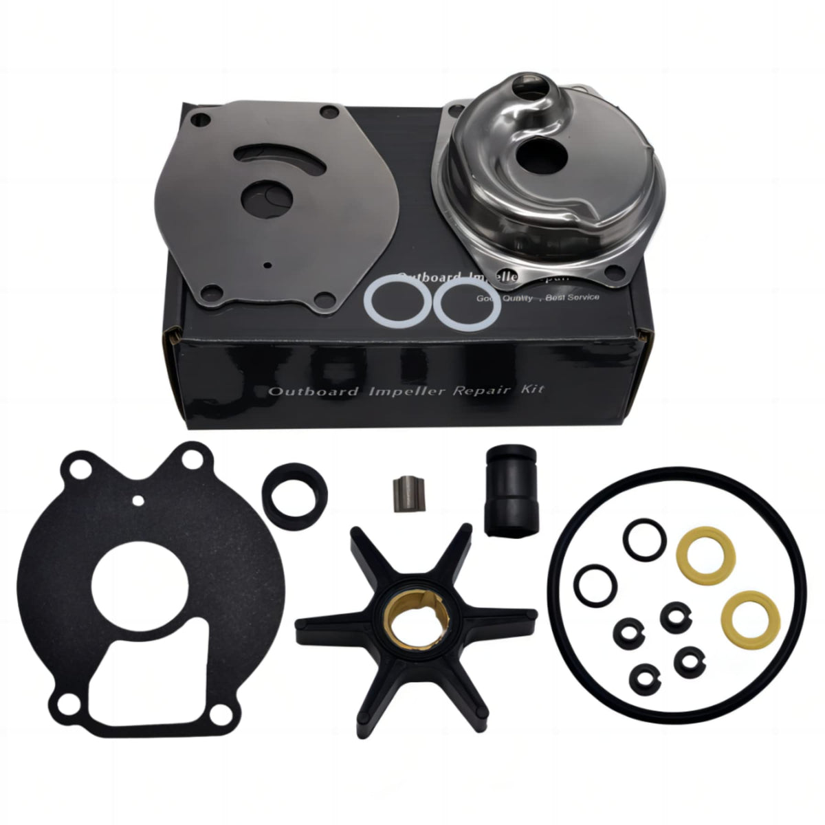 UANOFCN impeller close-up highlighting rubber blades for restored water flow performance