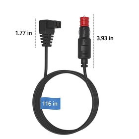 UAUSE full cable laid out displaying generous length for flexible placement