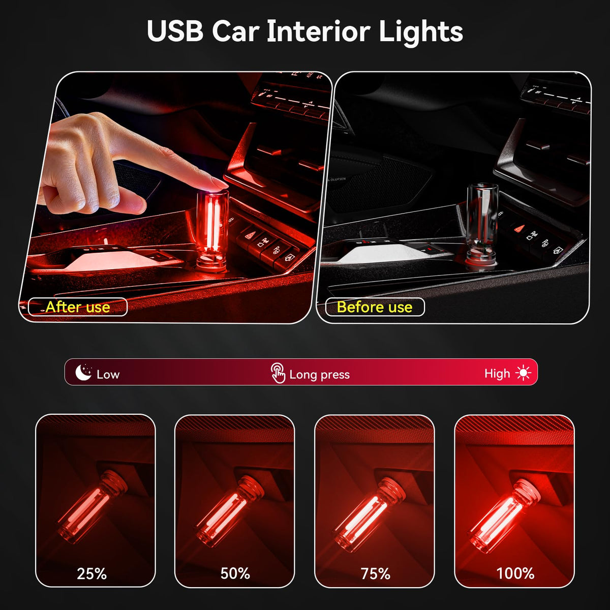 UBAPEV touch-dimming hand tap demonstrating easy control and customizable brightness