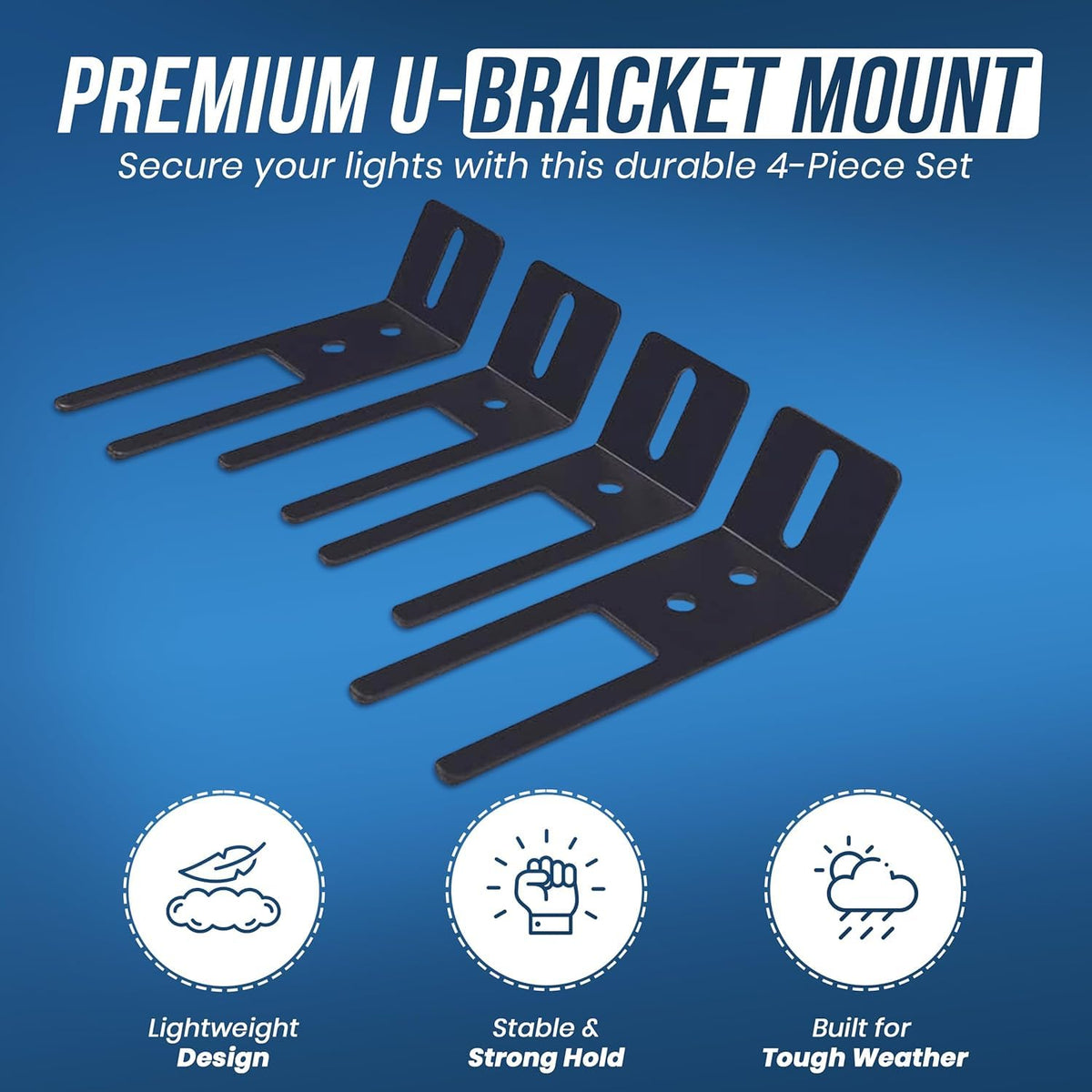UBL mounted on vehicle visor demonstrating secure hold and organized interior lighting