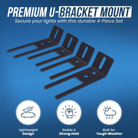UBL mounted on vehicle visor demonstrating secure hold and organized interior lighting