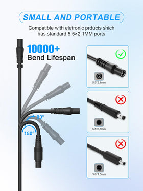 UCANUUP TPE cable detail highlighting flexible durable wire for safer handling benefit