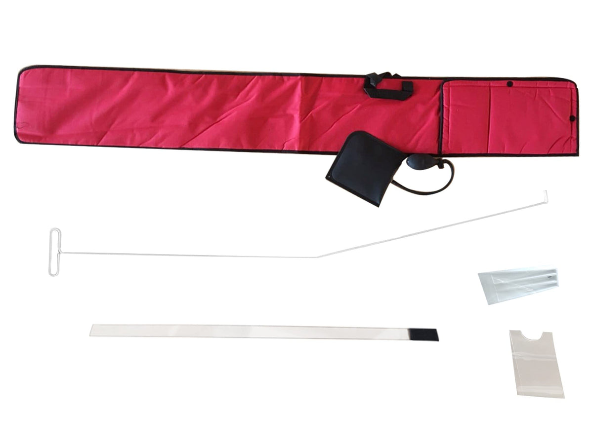 UcarSoon front packaging showing kit and red storage bag for quick grab