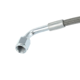 UCCKEYI brake hose fitted on suspension component illustrating tidy, secure installation