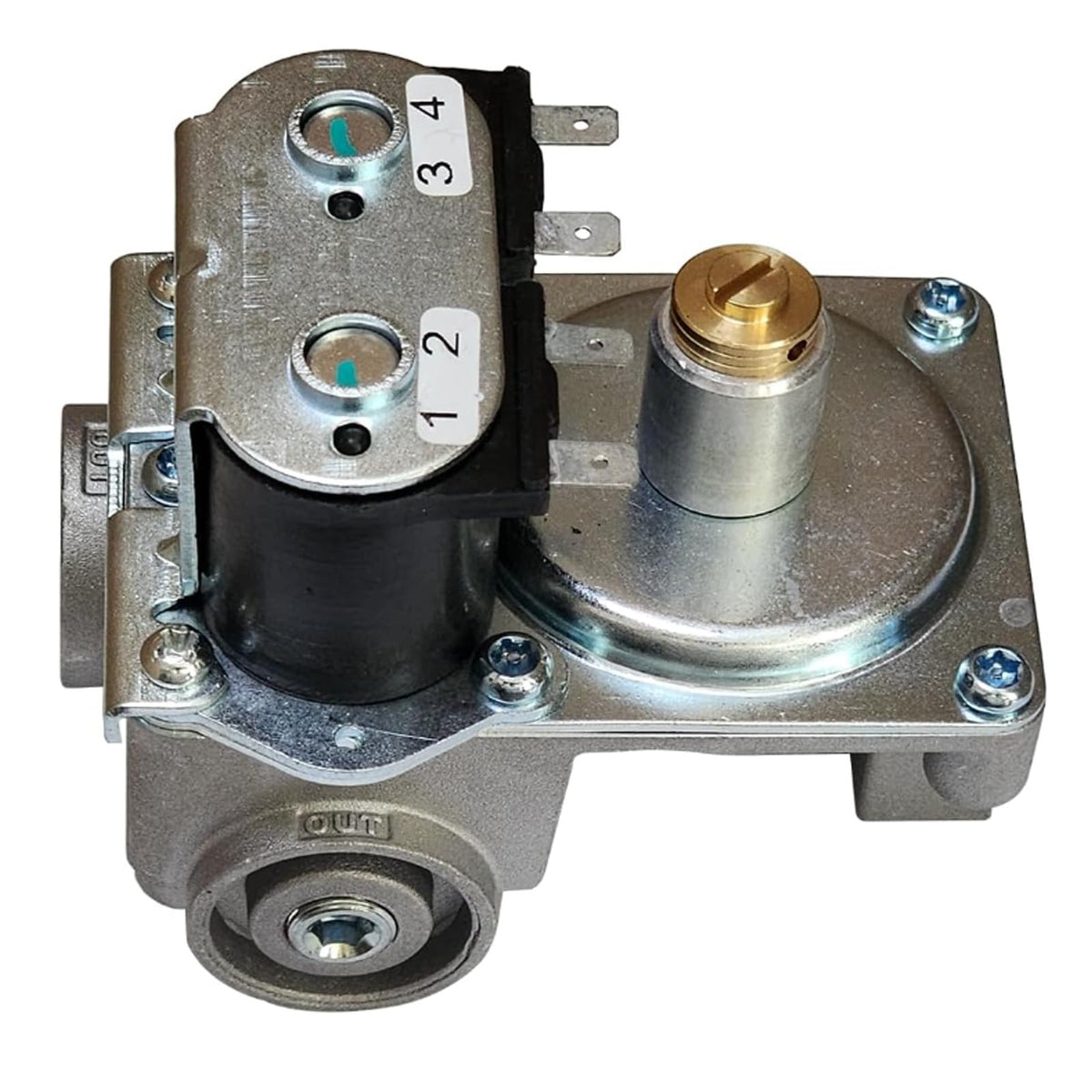 UCELICE 161109 front assembly showing mounting and controls for easy replacement