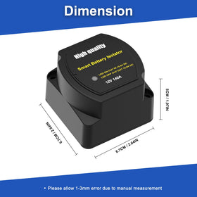 UCkasayfy isolator powering ATV accessories to preserve starter battery and enable prolonged use