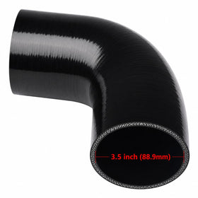 Ucreative elbow installed on turbo piping, improves compact routing and seal