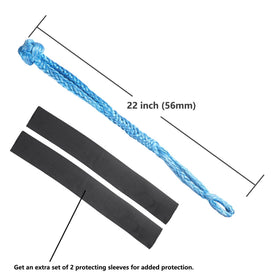 Ucreative soft shackle texture detail showing abrasion resistance and flexibility