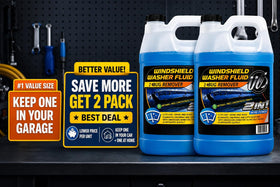 UCS bottle side profile displaying full gallon size for long-lasting value
