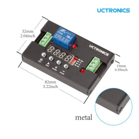 UCTRONICS metal enclosure detail protecting circuitry and enabling secure mounting
