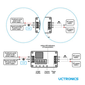 UCTRONICS terminal block closeup illustrating neat wiring and secure connections