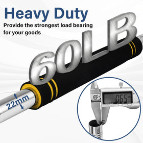 UEGHNS collapsed pole folded compact for neat truck or RV storage convenience
