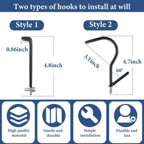 UEGHNS fully extended telescoping pole demonstrating maximum 73.5-inch reach benefit