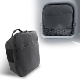 Uemicip front view showing snug RAV4 fit and organized storage benefit