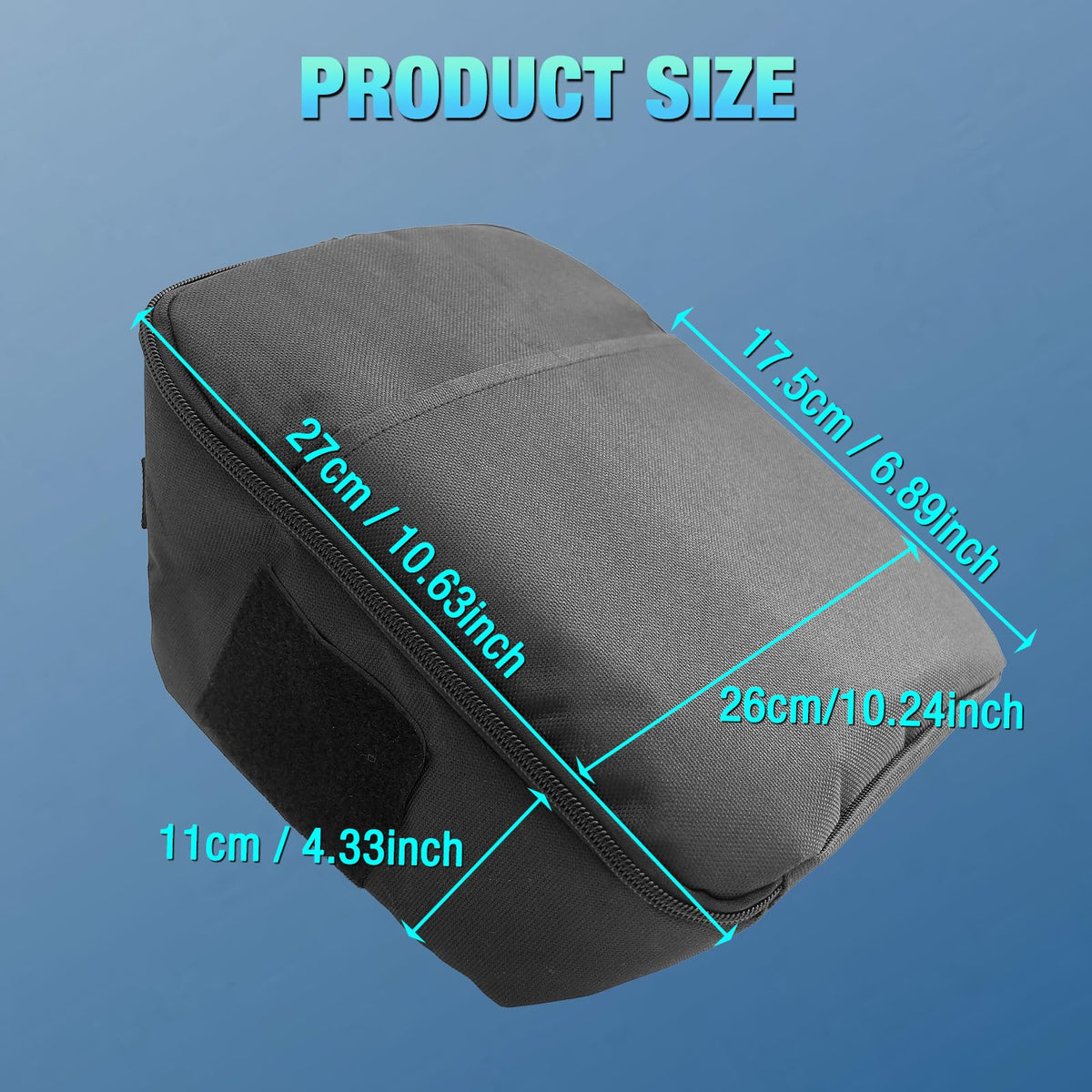 Uemicip side profile illustrating contour fit maximizing trunk space