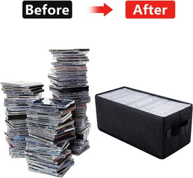 UENTIP stacked boxes showing stable lid design and space-saving benefit