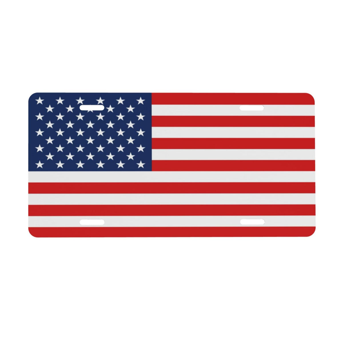UEQIKI front plate full-face view showing American flag design and vibrant colors