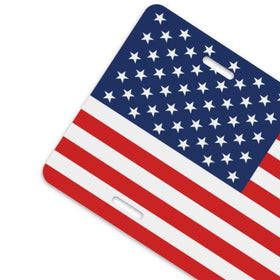UEQIKI close-up of printed flag detail highlighting durable finish and color retention