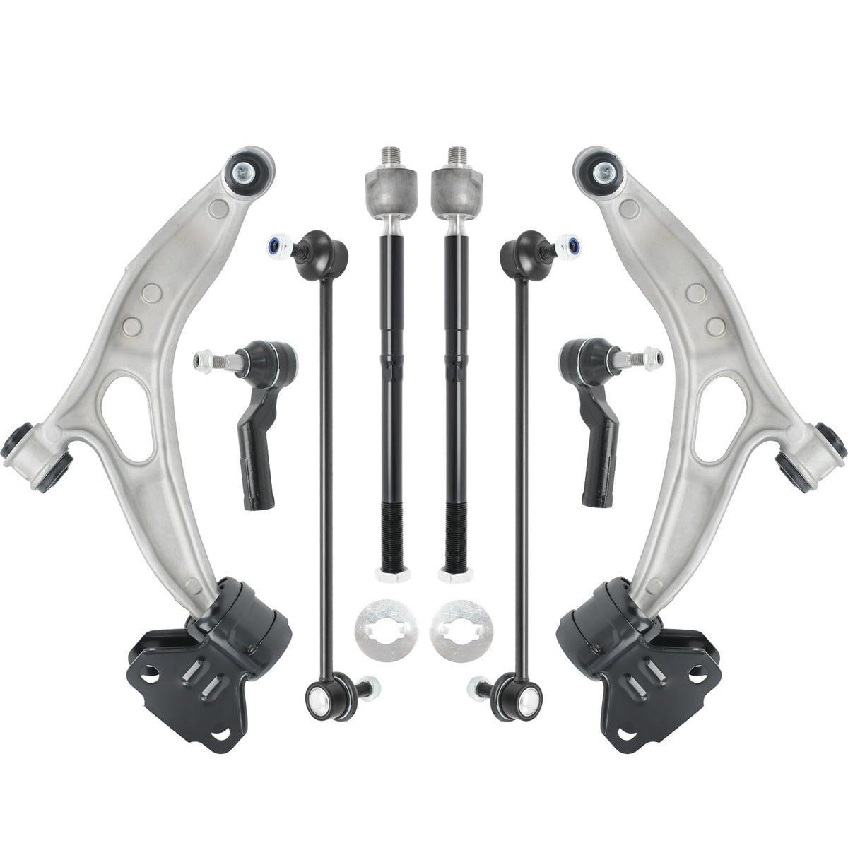 UGFC full front control arm kit front view showing complete set and fitment benefit