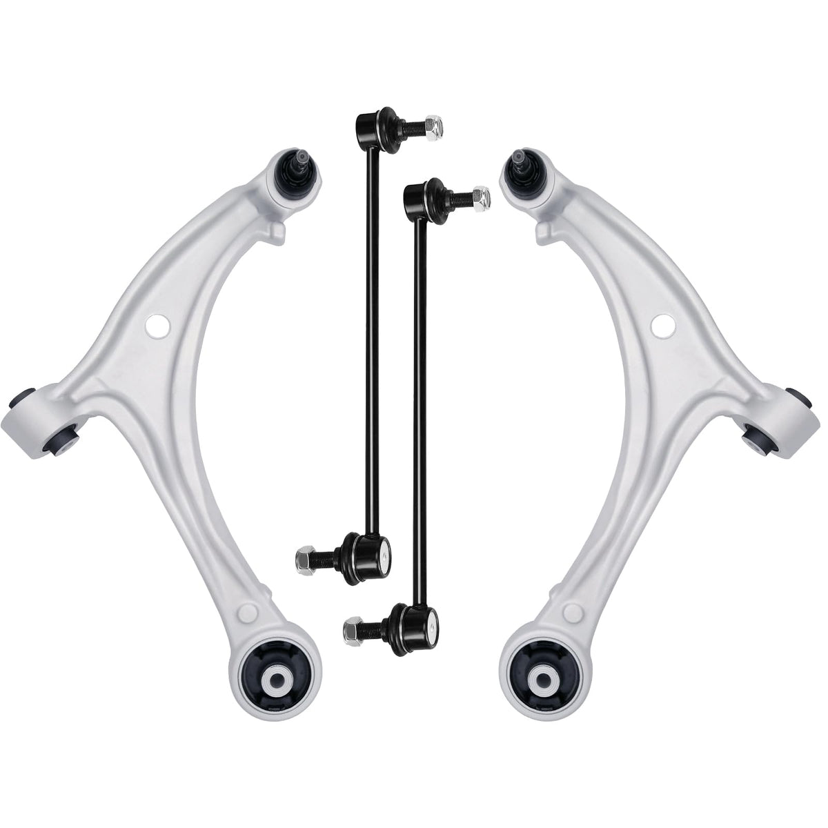 UGFC front suspension kit front view showing both control arms and sway bar links for correct fit