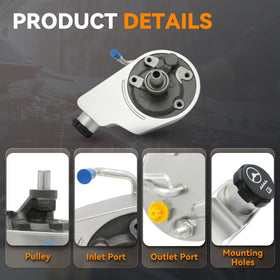 UGFC pump mounting face displaying bolt pattern for easy installation