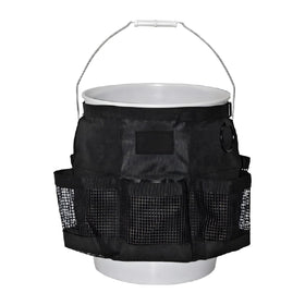 UHANBUT front view on bucket showing organized pockets and easy access