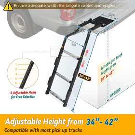 UIABOPZ wide anti-slip step close-up providing secure footing benefit