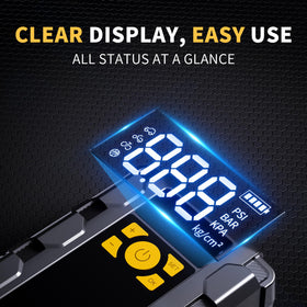 UIBI X5 bright SOS LED illuminating roadside scene for enhanced visibility