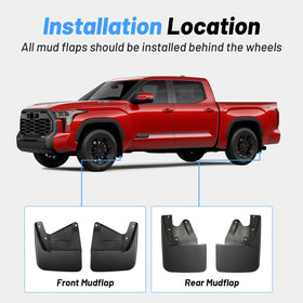 Uilffur mud flaps subjected to heat test showing temperature resistance benefit