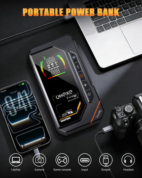UKEXE LED display and controls providing clear pressure readout and settings