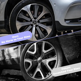 ulapithi in-shop installation demonstrating faster, scratch-free tire changes benefit