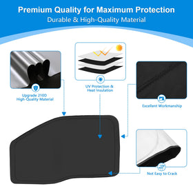 ULROLIT installed on a Super Crew cab demonstrating privacy and reduced glare