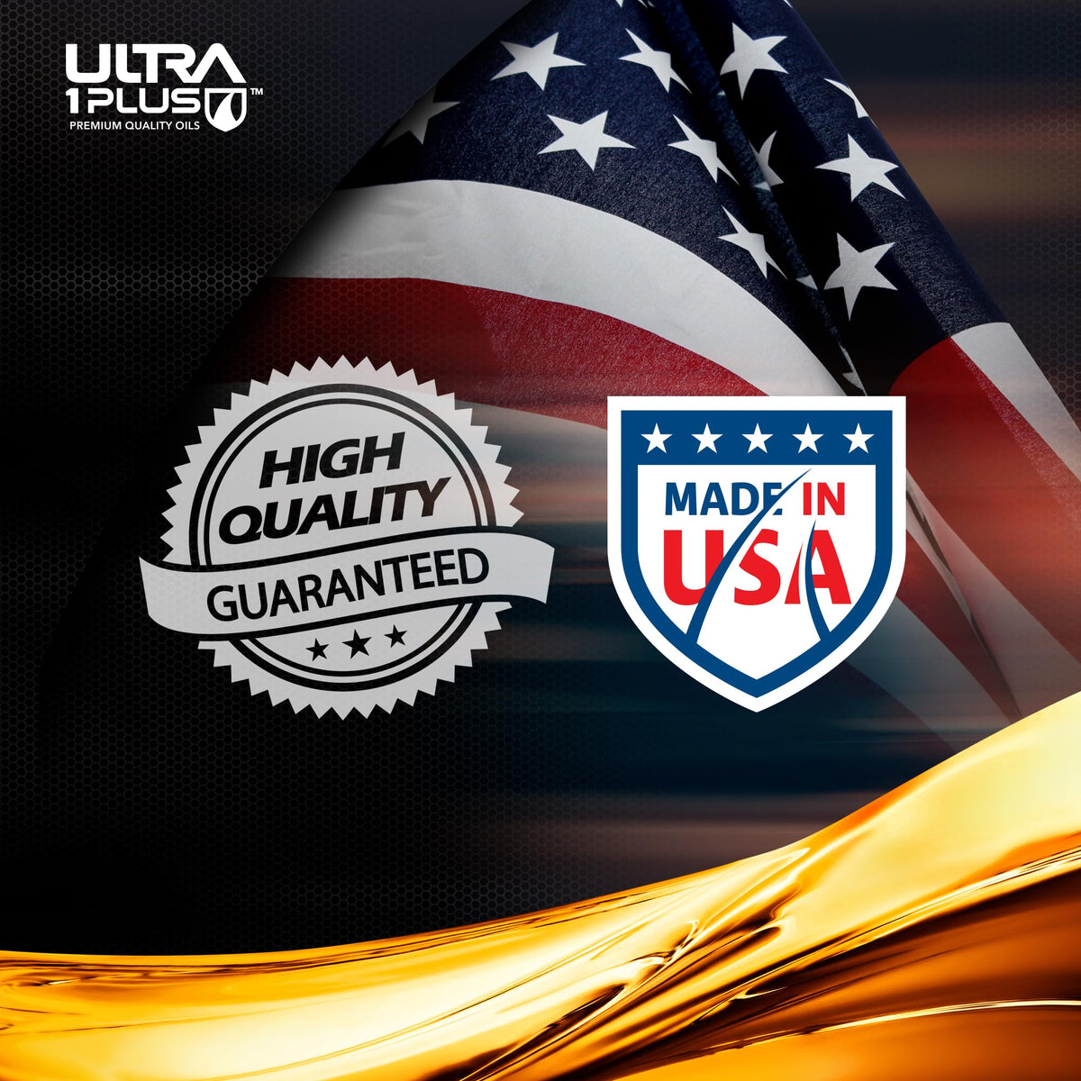 ULTRA 1PLUS cap and tamper seal detail signaling freshness and secure packaging