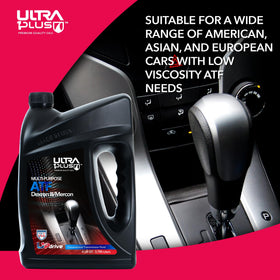 ULTRA 1PLUS amber fluid texture demonstrating clean oil clarity and consistent grade