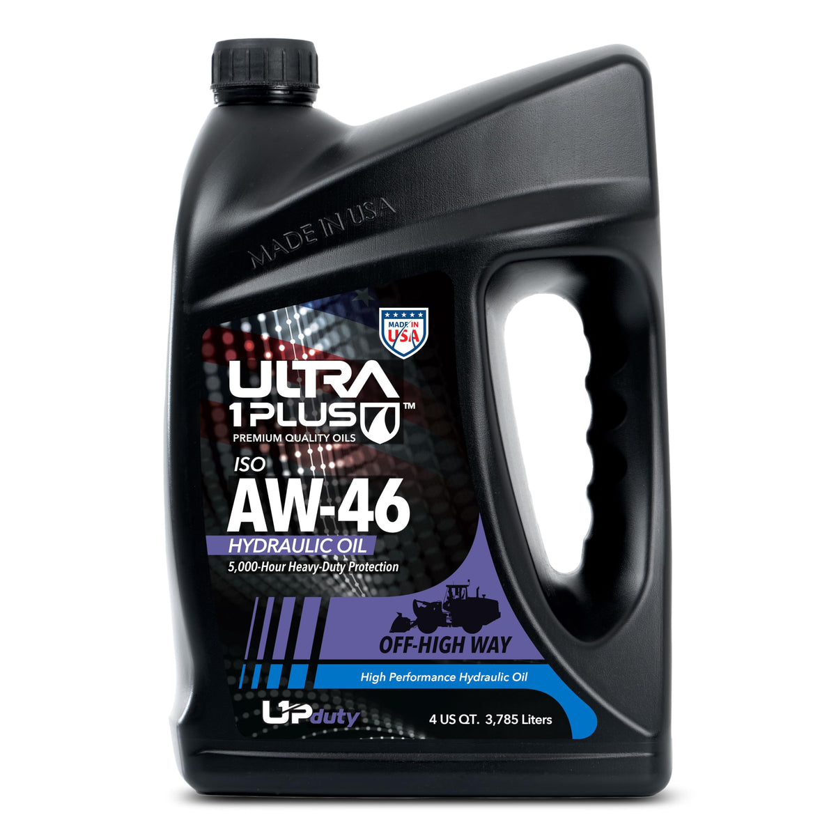 ULTRA 1PLUS one-gallon container front view showing product and easy-storage benefit
