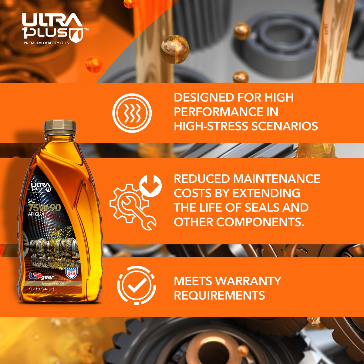 ULTRA 1PLUS installed in differential showing drivetrain protection