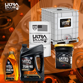 ULTRA 1PLUS product label detail with API GL-5 and MT-1 specifications visible