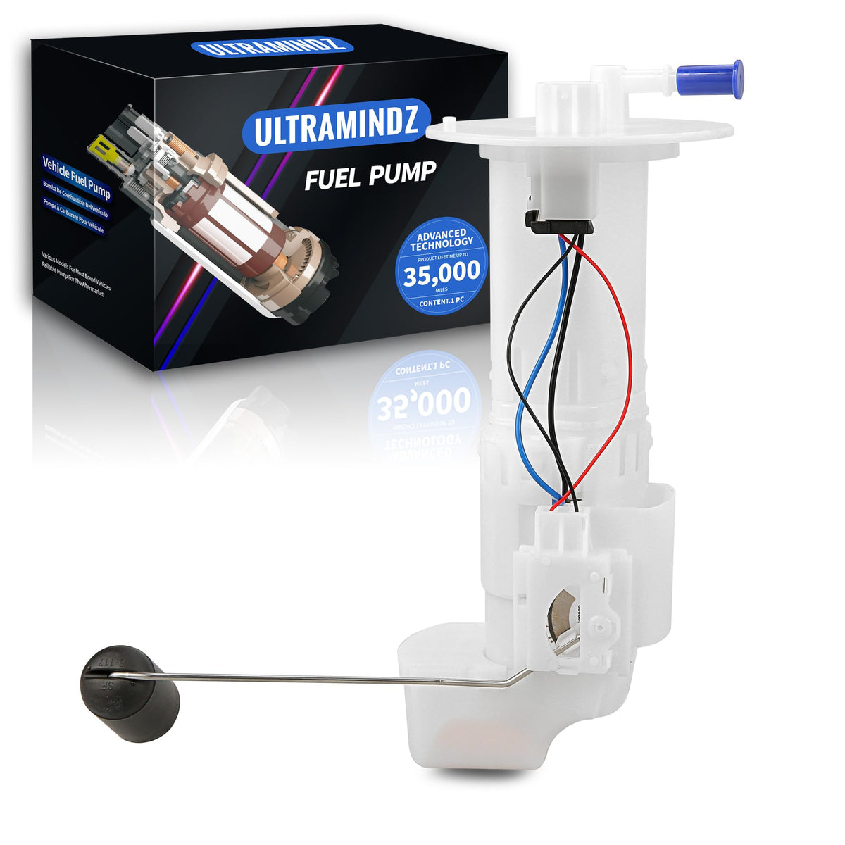 ultramindz fuel pump front assembly showing compact design and reliable fit