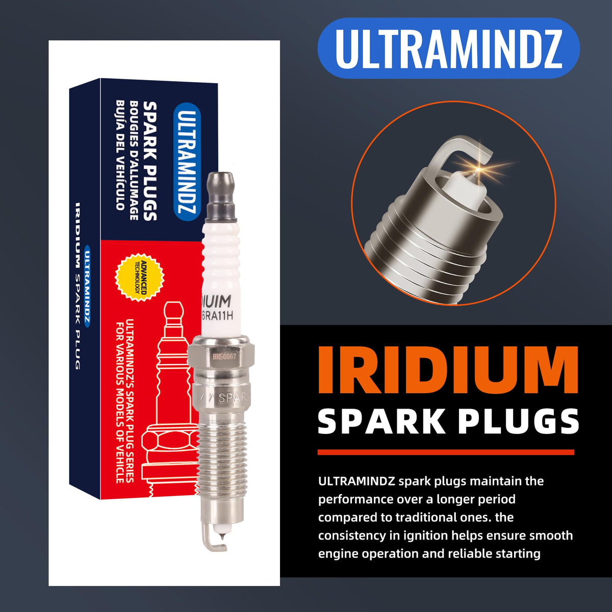 ultramindz label with OEM numbers, helps buyers verify compatibility quickly