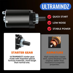 ultramindz starter next to ruler showing size and scale for easy replacement choice