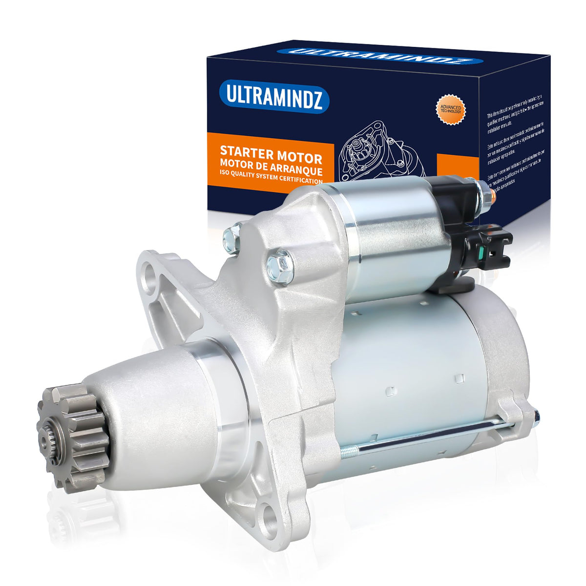 ultramindz starter front assembly showing solid build and reliable fit