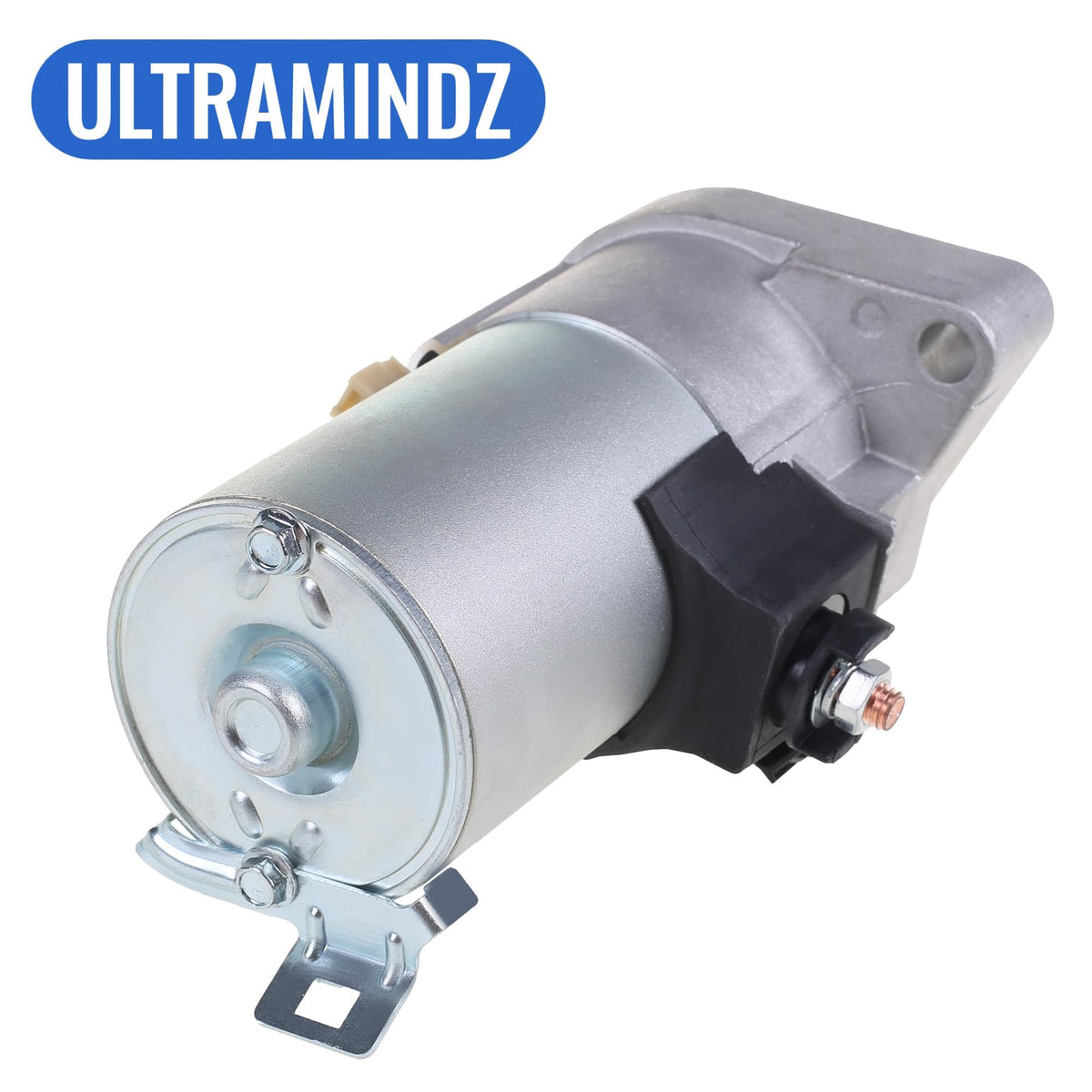 ultramindz starter held in hand illustrating compact size and fitment