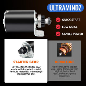 ultramindz starter new packaging and label view confirming part numbers and authenticity