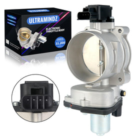 ultramindz front view of throttle body showing mounting and fitment benefit