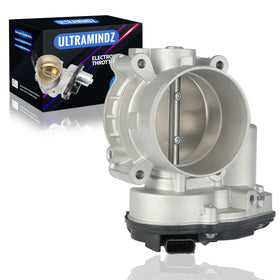 ultramindz throttle body front view showing clean flange and bolt holes for precise fit