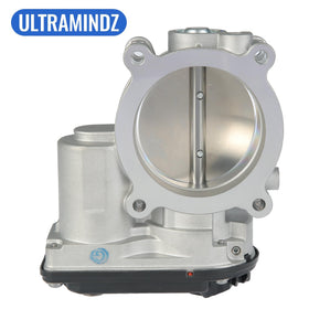 ultramindz throttle body mounted in engine bay demonstrating correct fit and alignment benefit