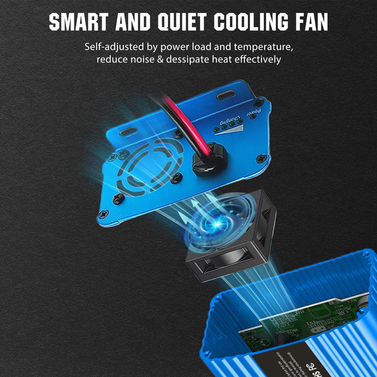 ULTRAPOWER held in hand for size comparison demonstrating compact portability and easy mounting