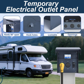 Umaogus mounted on RV post illustrating easy wall or pole installation